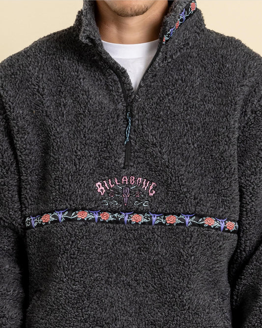 Billabong Occy Tombstone Pullover BLACK HEATHER