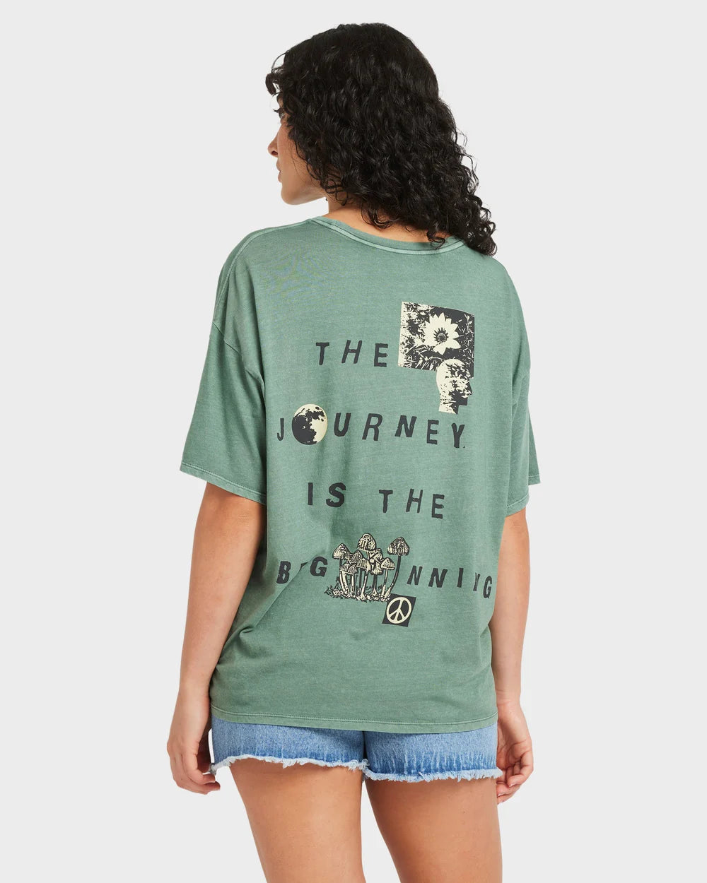 RVCA Baggie Tee II WINTERMOSS