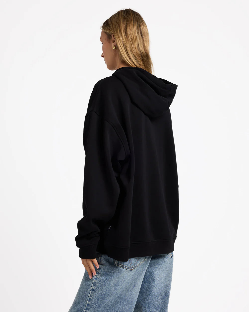 RVCA Baggie BF Hoodie WASHED BLACK