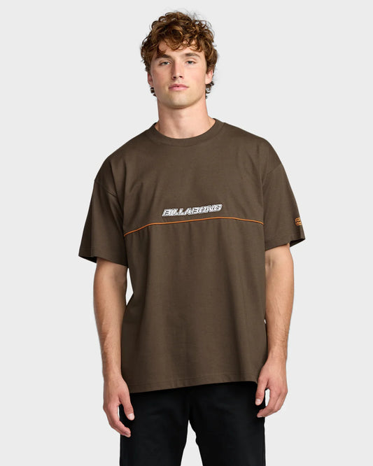 Billabong Spec 73 Legacy Tee DARK BROWN