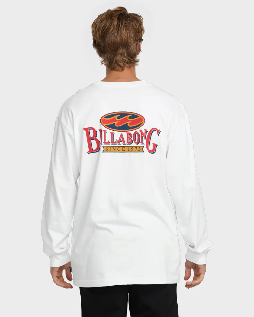 Billabong Double Spread OG LS WHITE