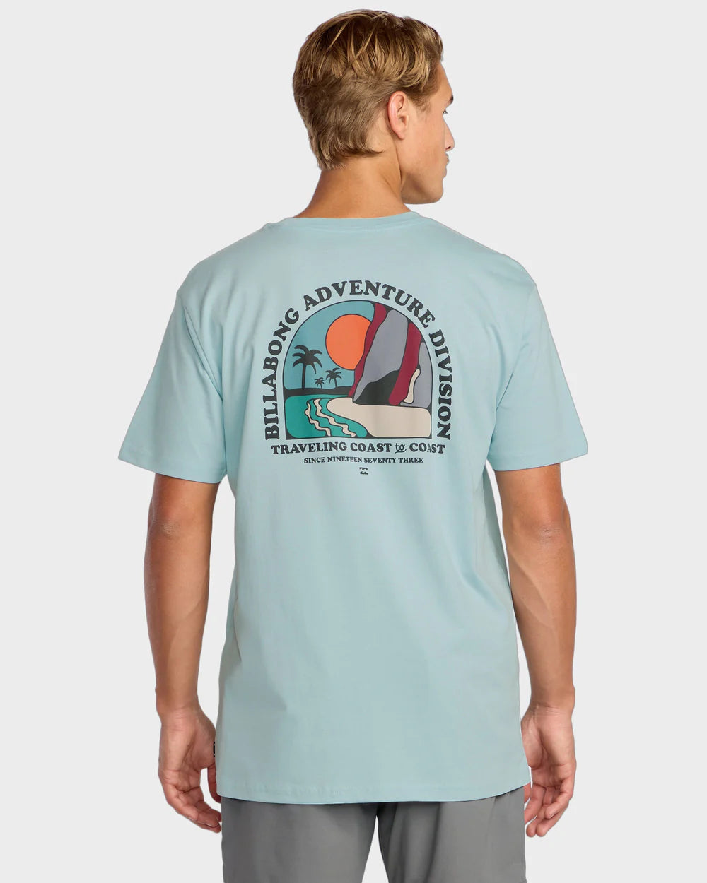 Billabong Sundown Adiv Tee DUSTY BLUE