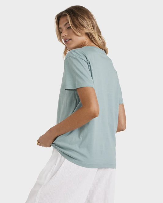 Billabong Emerald Island Tee BLUE FOG