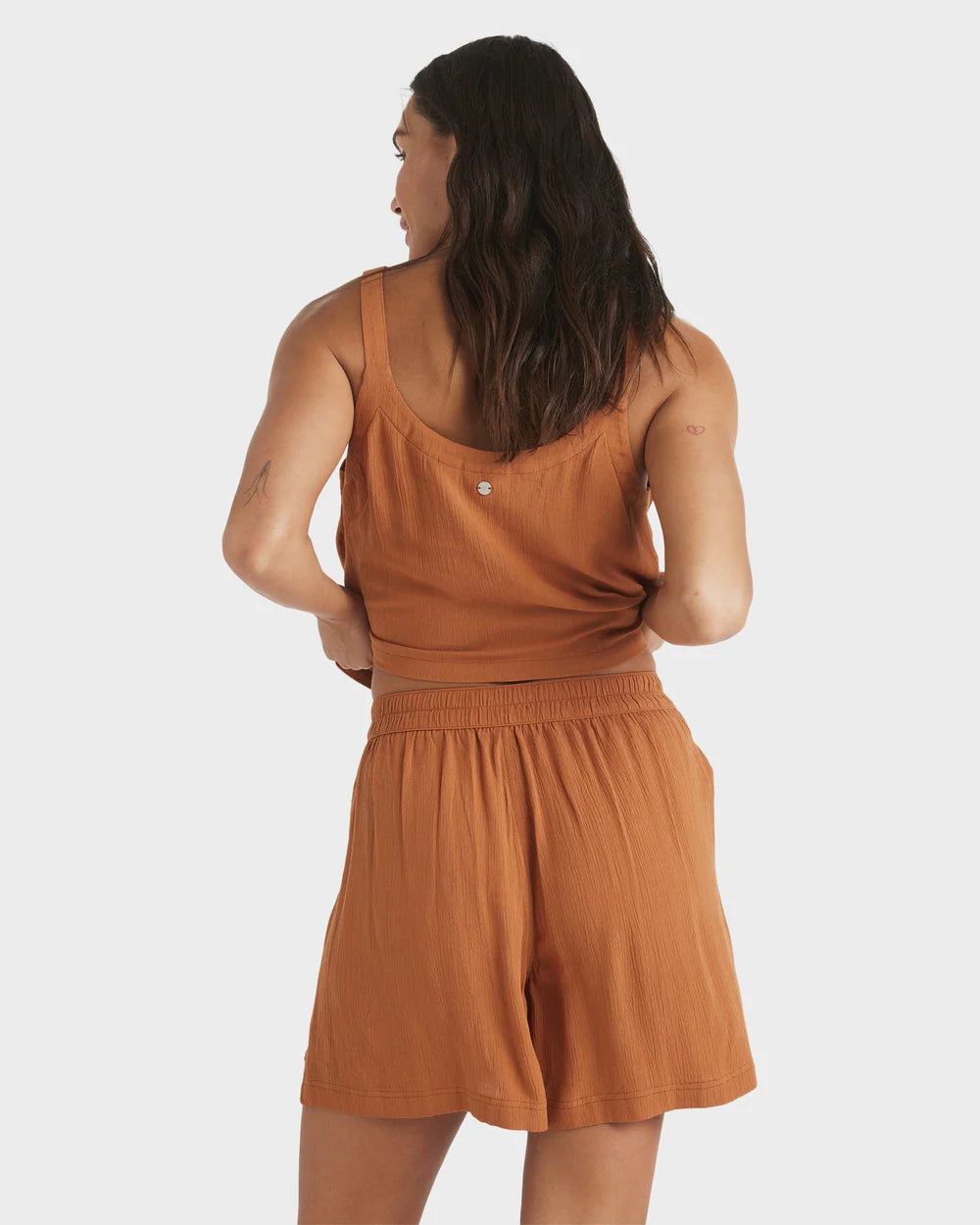Roxy Sol Vibes Short CAMEL