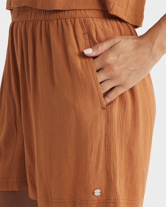 Roxy Sol Vibes Short CAMEL