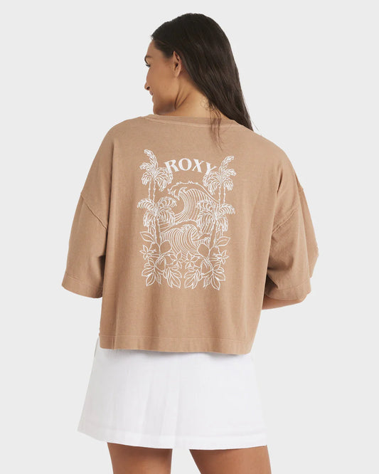 Roxy Be Easy Tee WOOD
