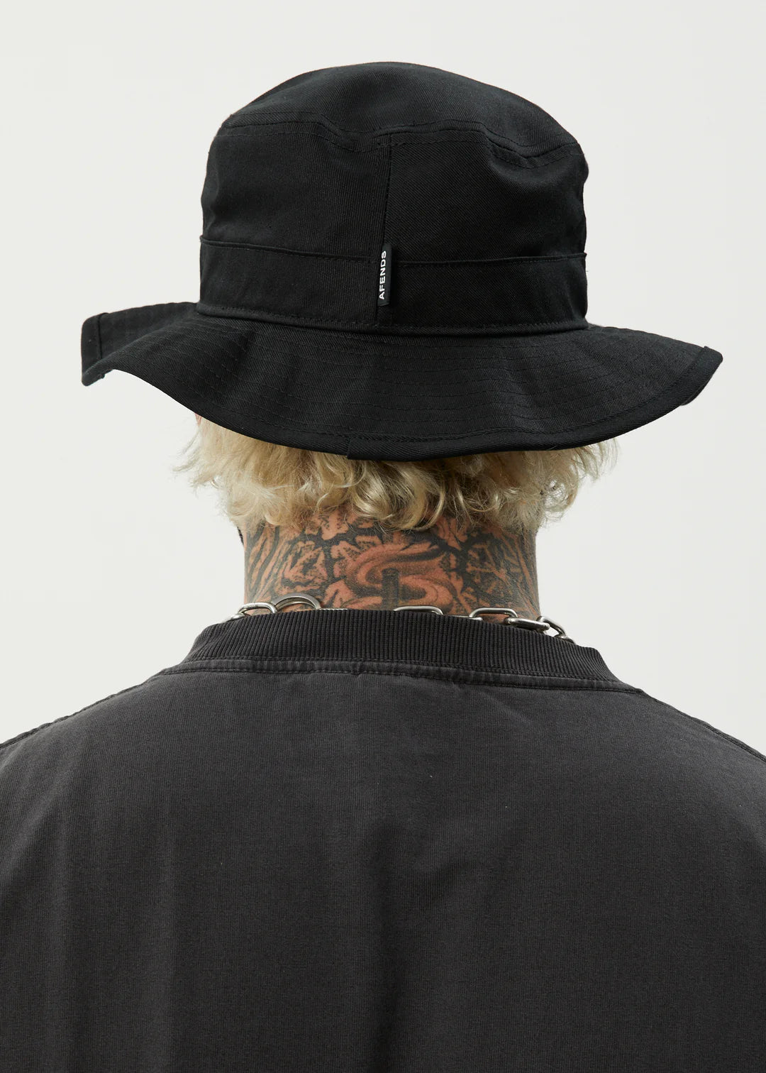 Afends Flame Bucket Hat BLACK