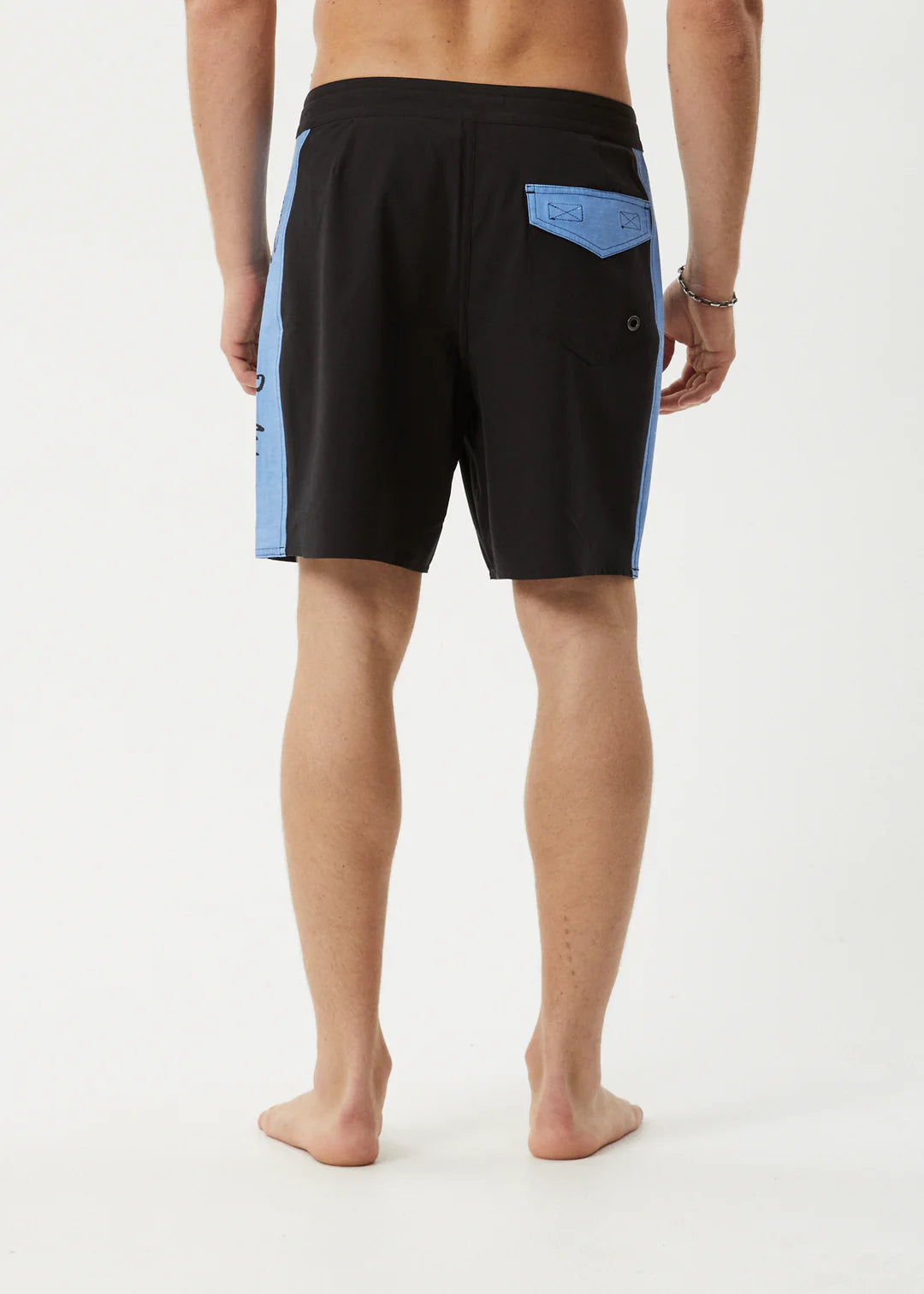 Afends Deep State Recycled Surf Related Boardshort 18" BLACK