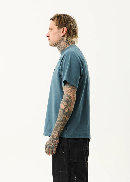 Afends Bats Raglan Boxy Tee FUEL