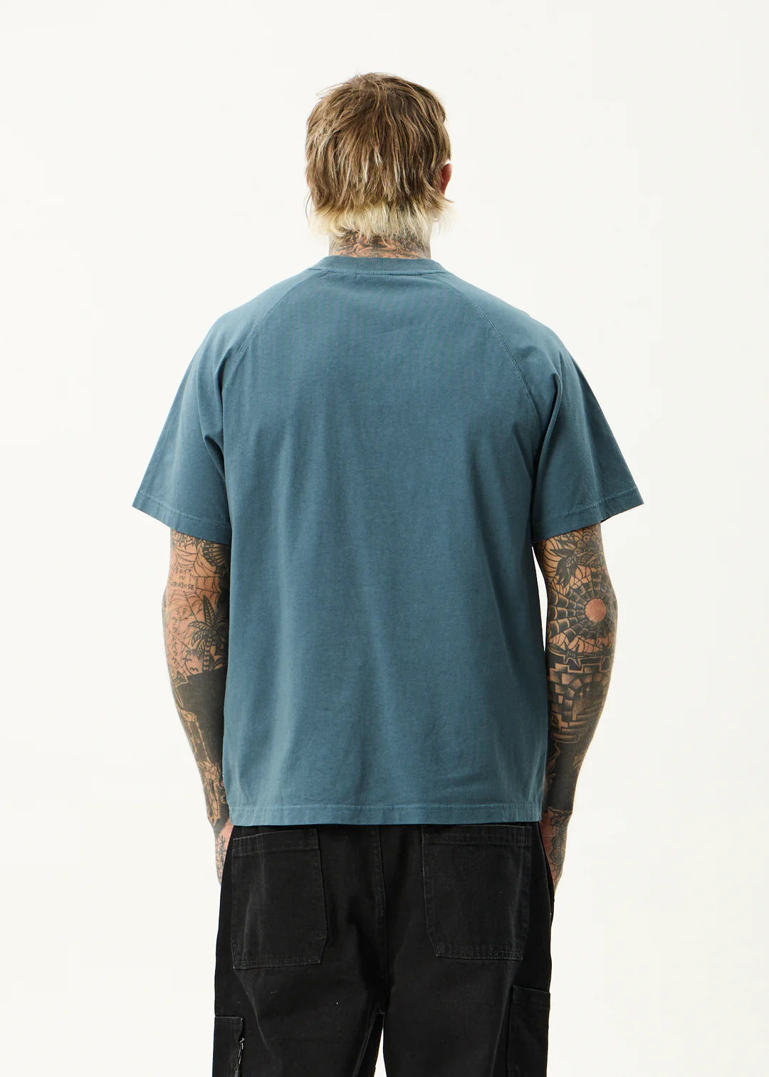 Afends Bats Raglan Boxy Tee FUEL