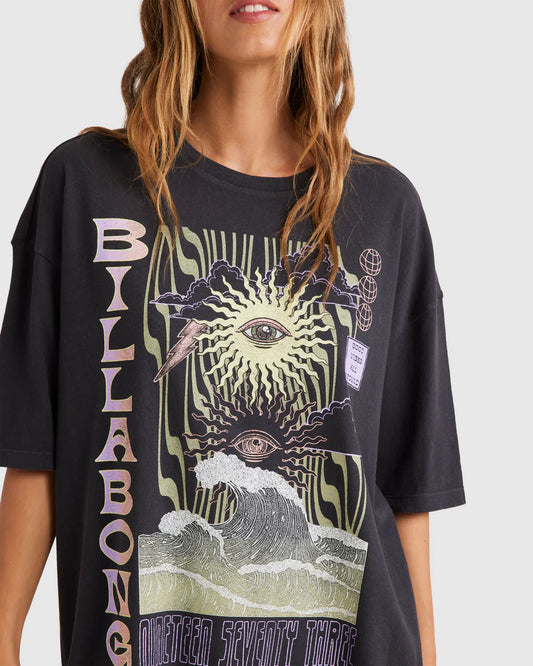 Billabong Swell Trip Tee OFF BLACK