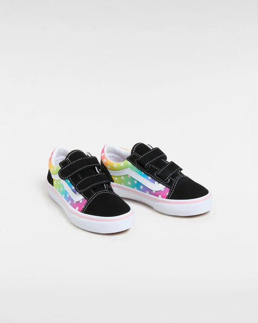 Vans Old Skool V GLOW RAINBOW BLACK / MULTI