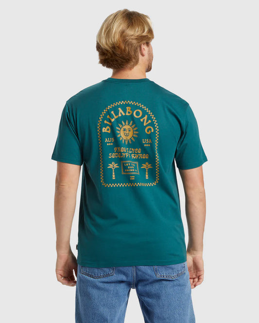 Billabong Portal SS T-Shirt REAL TEAL
