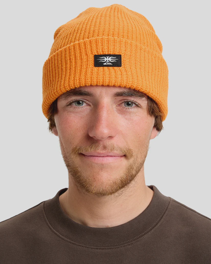 Quiksilver Mercury Cuff Beanie ORANGE PEEL