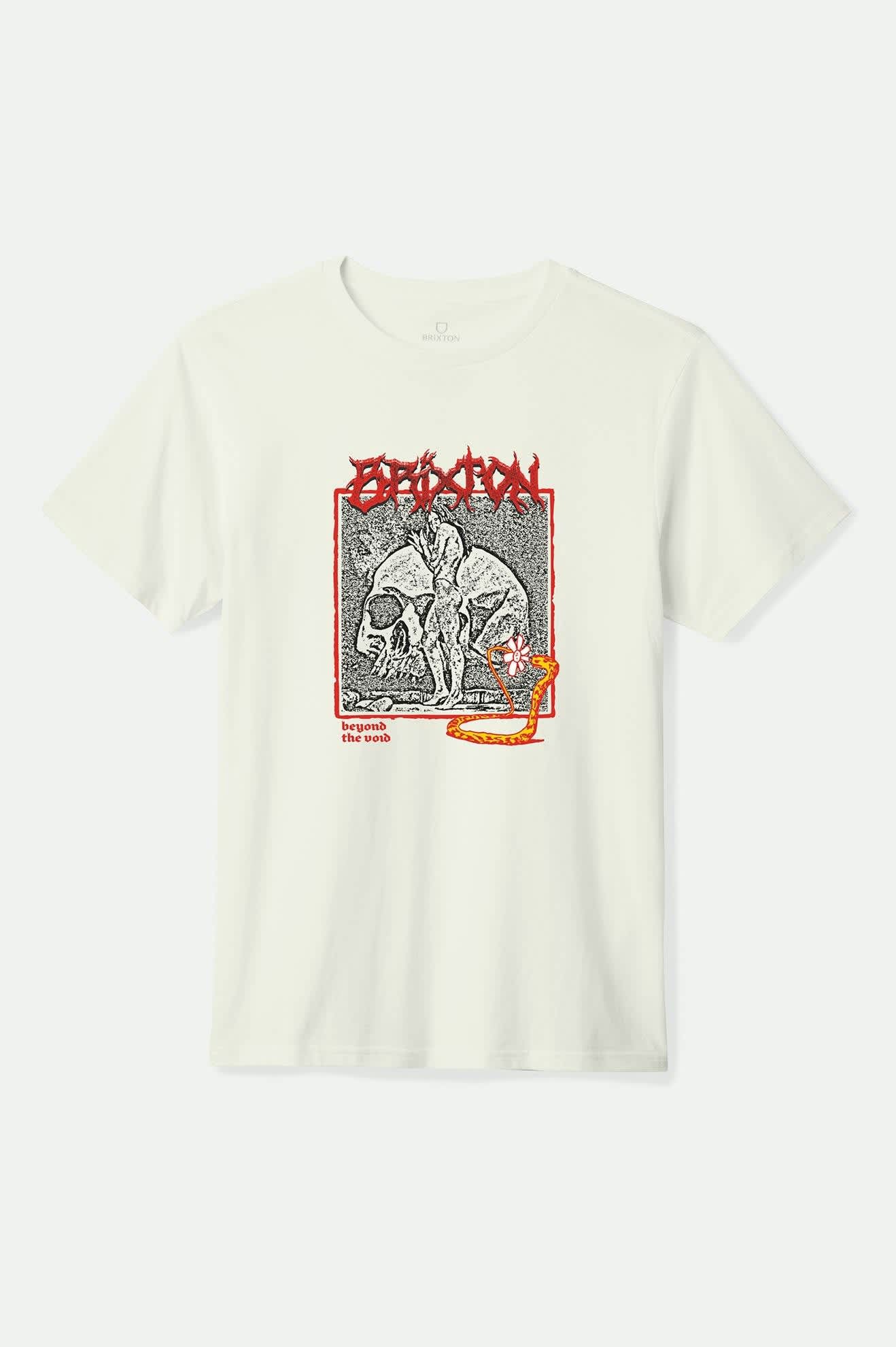 Brixton Void Premium Tee OFF WHITE WORN WASH