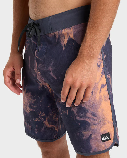 Quiksilver Highline Scallop Boardshort 19" INDIA PINK