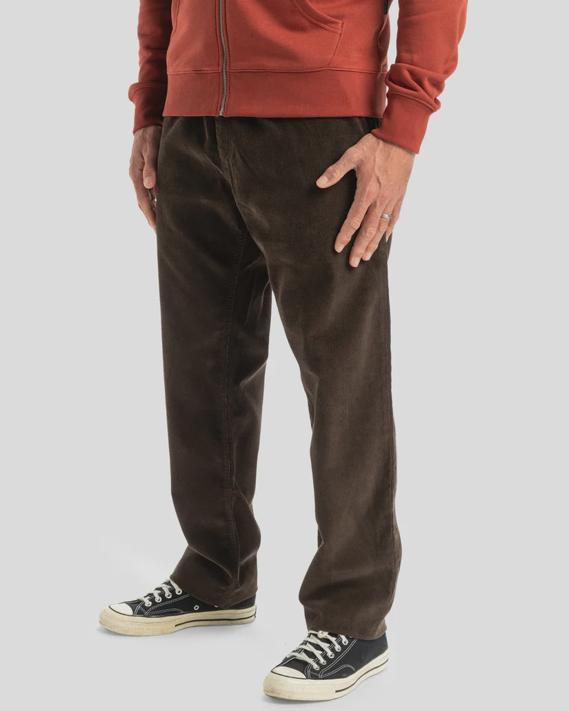 Quiksilver Taxer Cord Pant TURKISH COFFEE
