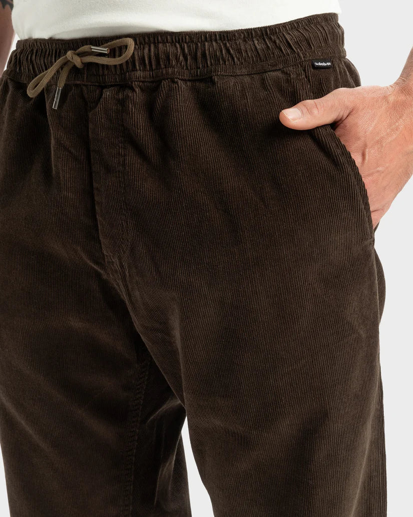 Quiksilver Taxer Cord Pant TURKISH COFFEE