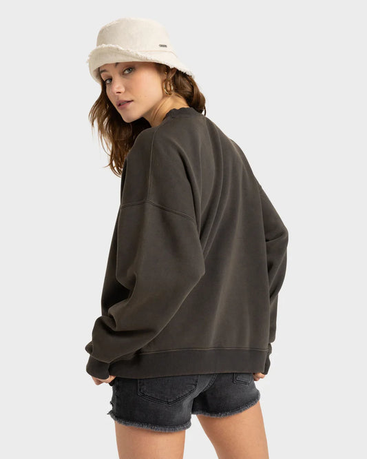 Roxy Lineup Oversized Crew PHANTOM