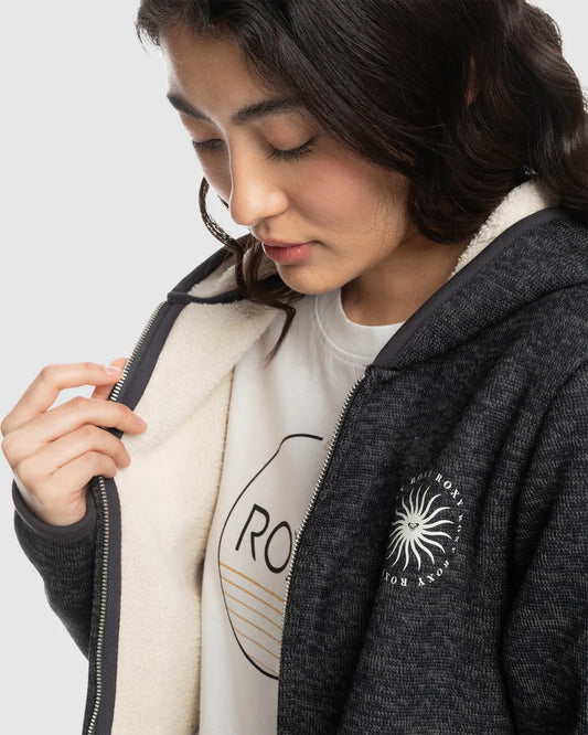 Roxy Petal Fever Jacket ONYX HEATHER