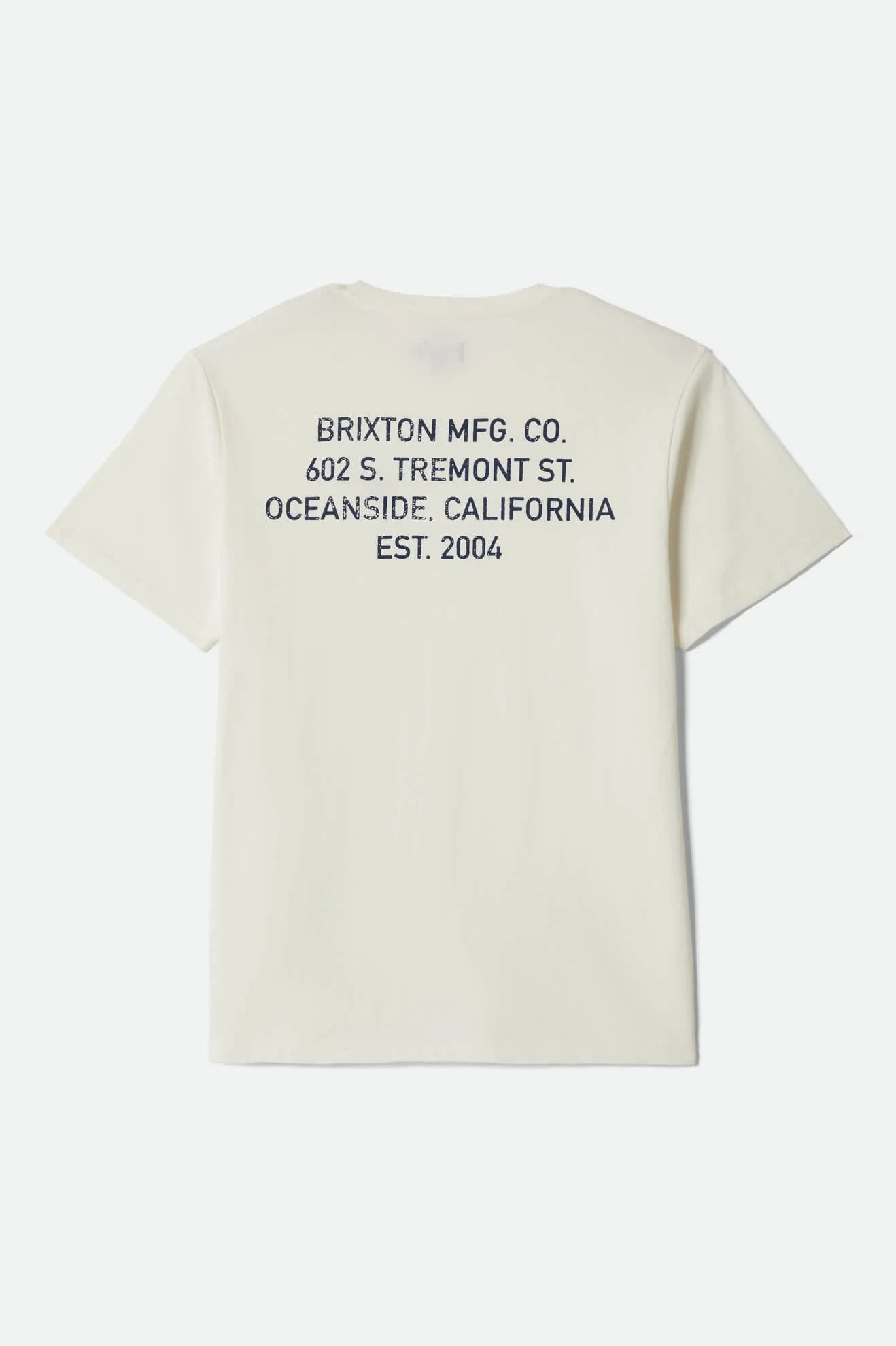 Brixton Gage Premium Tee OFF WHITE WORN WASH