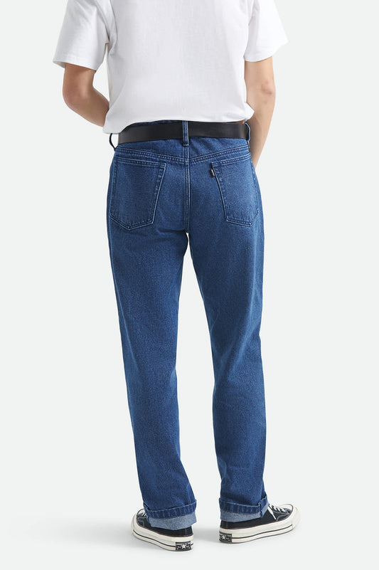 Brixton Builders 5 Pocket Pant MEDIUM WASH DENIM
