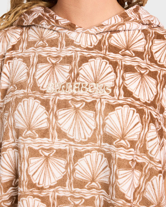 Billabong Heat Hooded Towel MUSHROOM