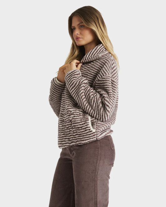 Billabong Cool Tides Half Zip Pullover WHITECAP