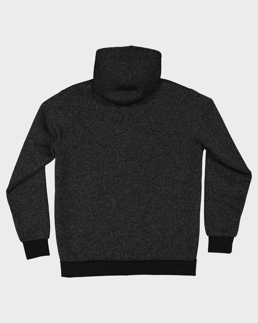 Billabong Revolt Zip Thru Hood BLACK HEATHER
