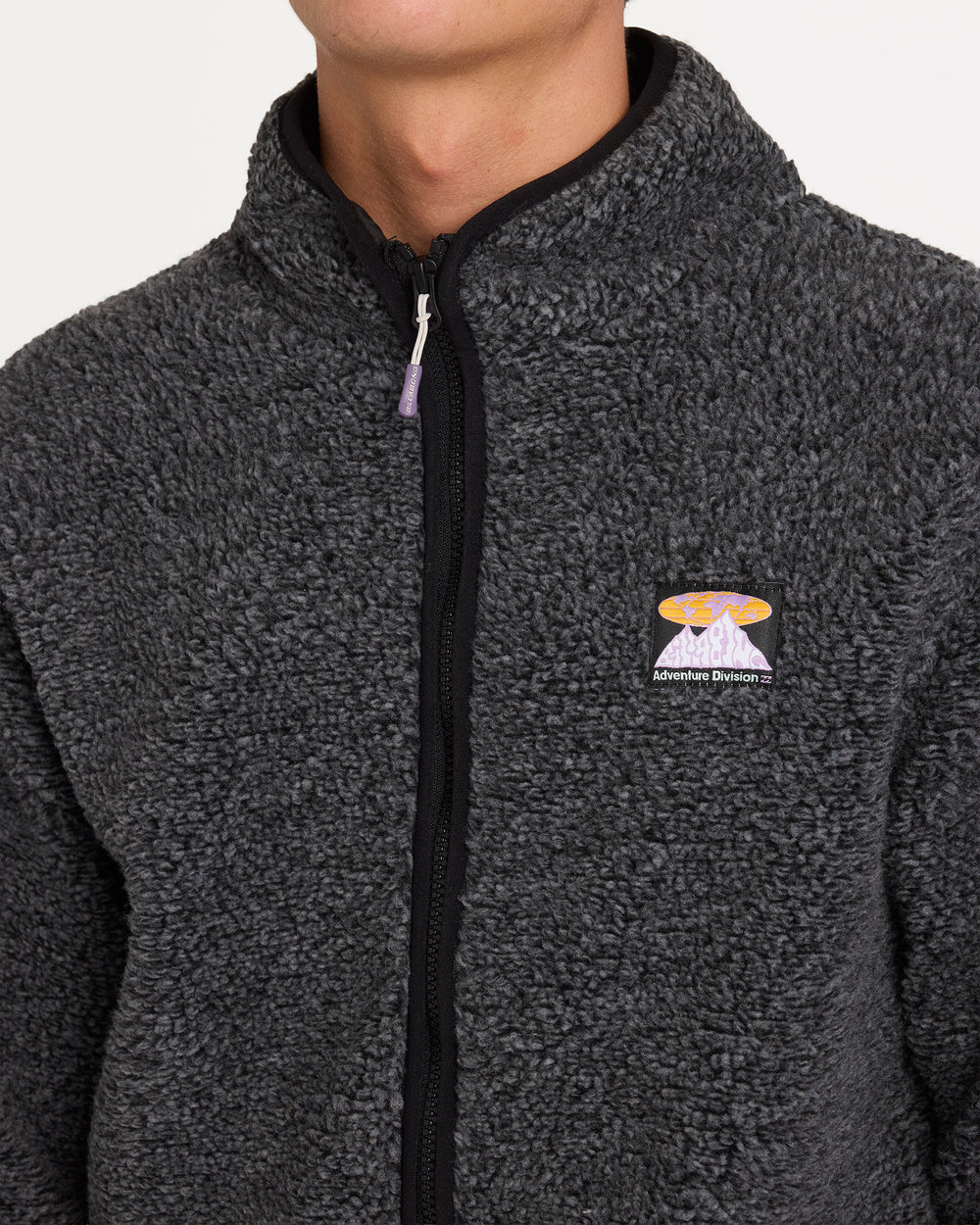 Billabong Boundary Trail Zip Thru BLACK HEATHER