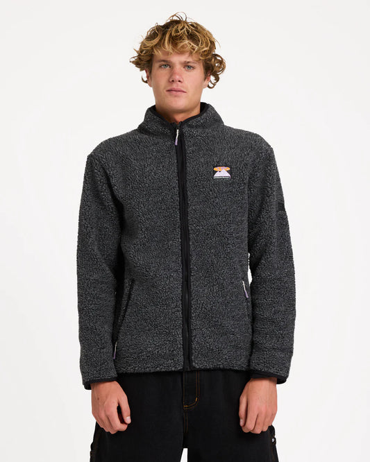 Billabong Boundary Trail Zip Thru BLACK HEATHER