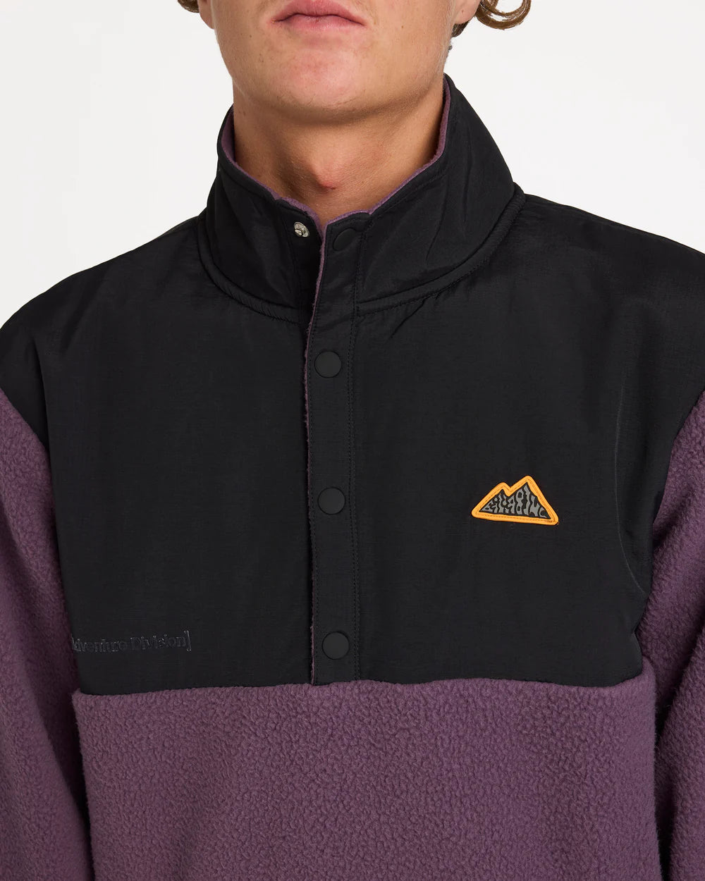 Billabong Boundary Mock Snap VINTAGE VIOLET