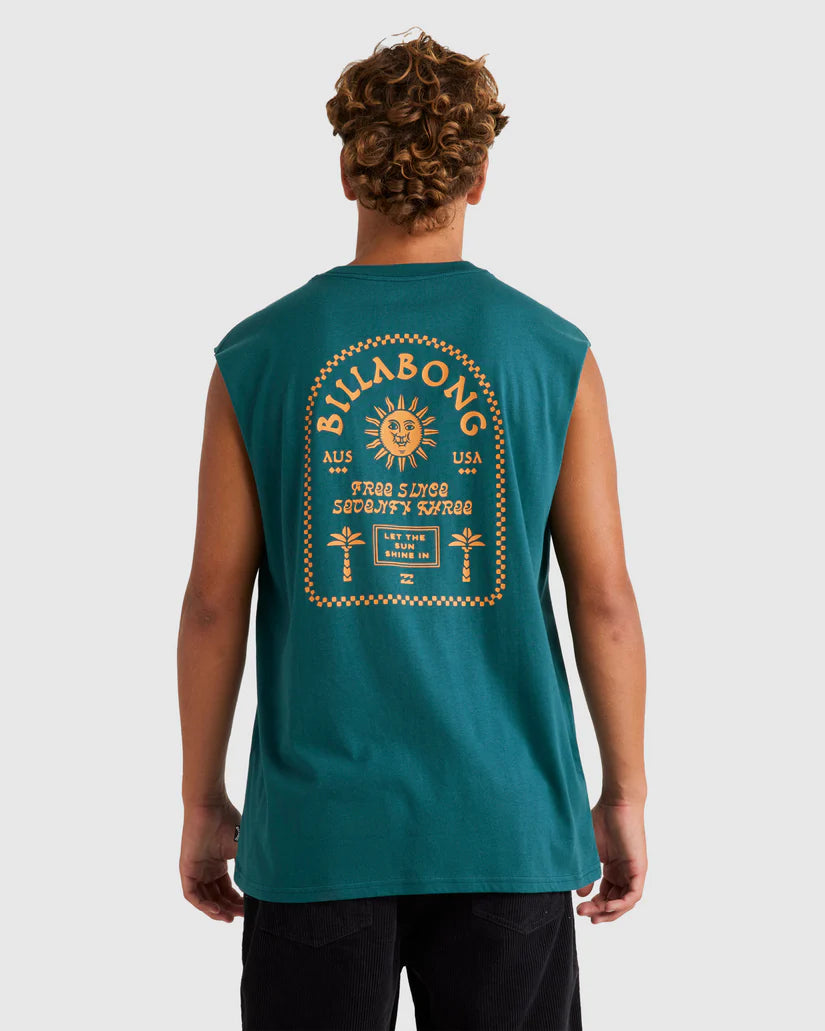 Billabong Portal Muscle REAL TEAL