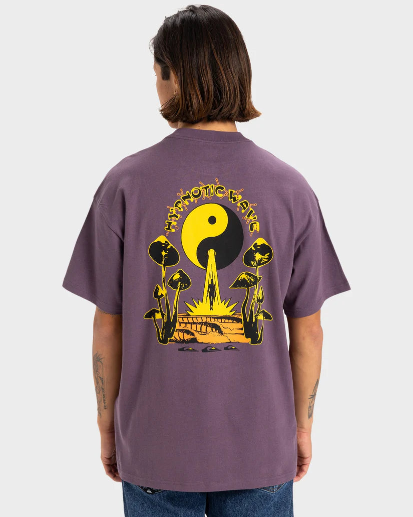 Quiksilver Hypnotic Wave SS Tee VINTAGE VIOLET