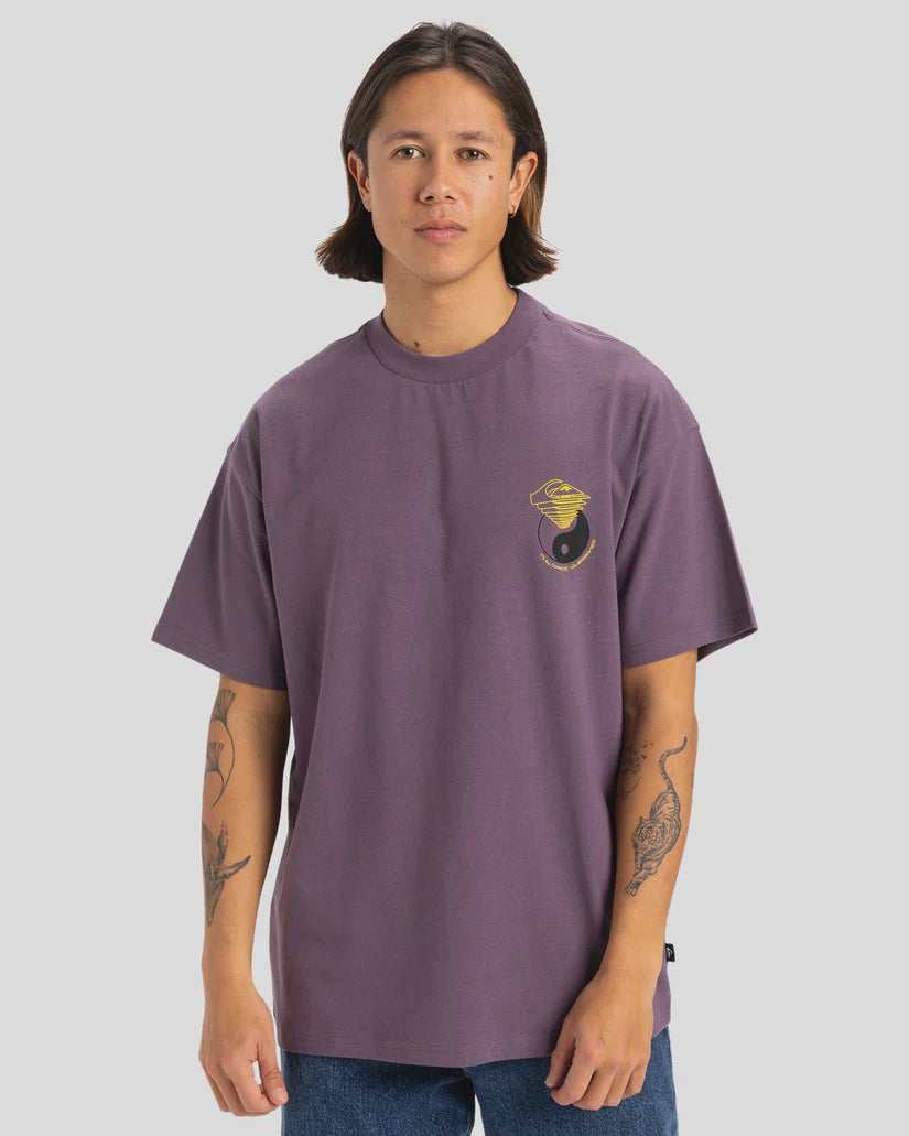 Quiksilver Hypnotic Wave SS Tee VINTAGE VIOLET