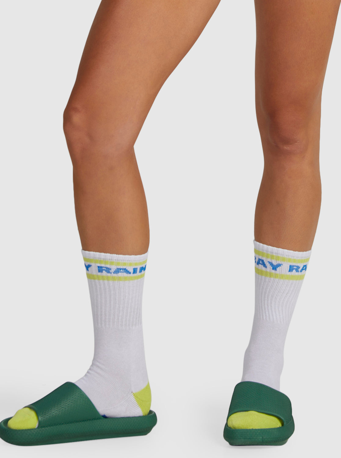 Roxy Tune In Socks BRIGHT WHITE