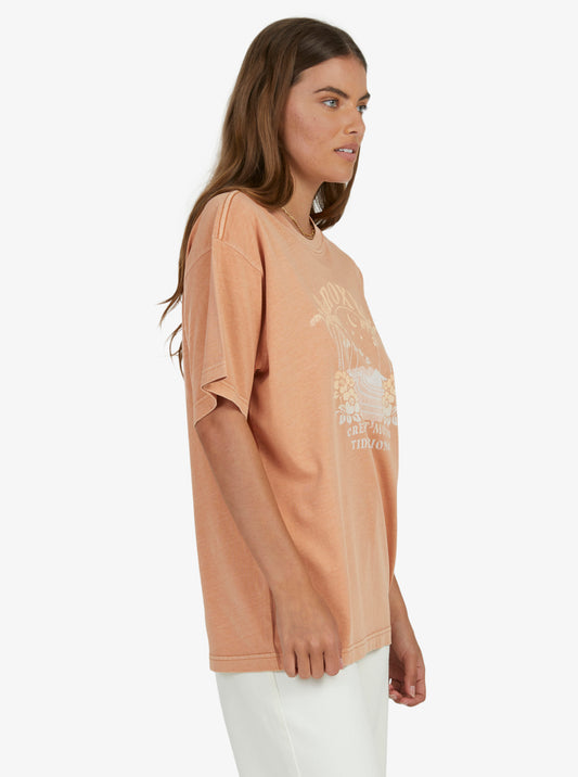Roxy Matilda Oversized Tee TOASTED NUT