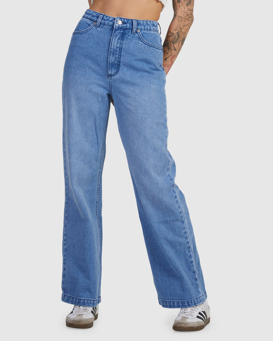 RVCA Underground Denim Jean WASHED BLUE