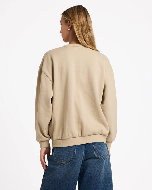 RVCA Bold RVCA Vintage Crew SAND