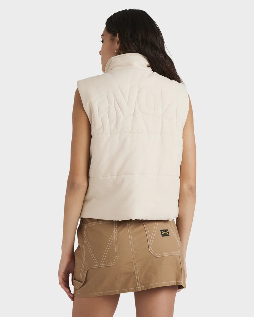 RVCA Eezeh Puffer Vest SALT