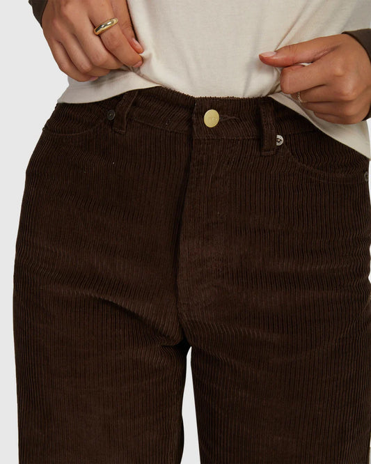 RVCA Underground Cord Pant COFFEE