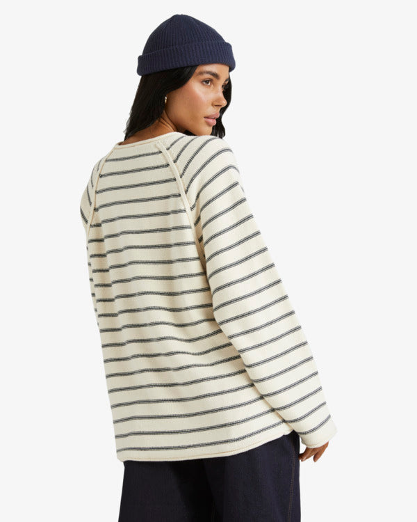 RVCA Ivy Raglan Sweater NATURAL