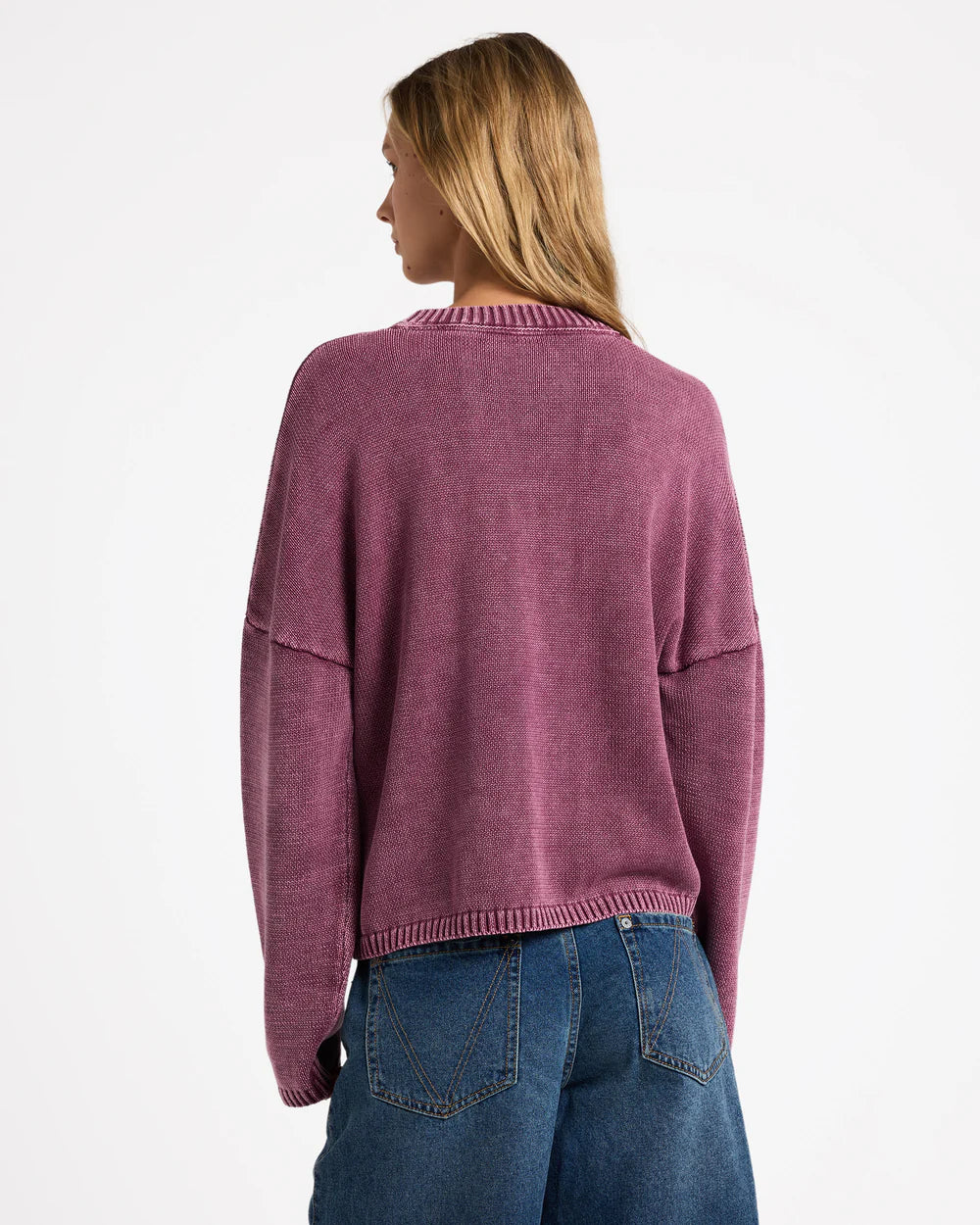 RVCA Ivy Knit Sweater WINE