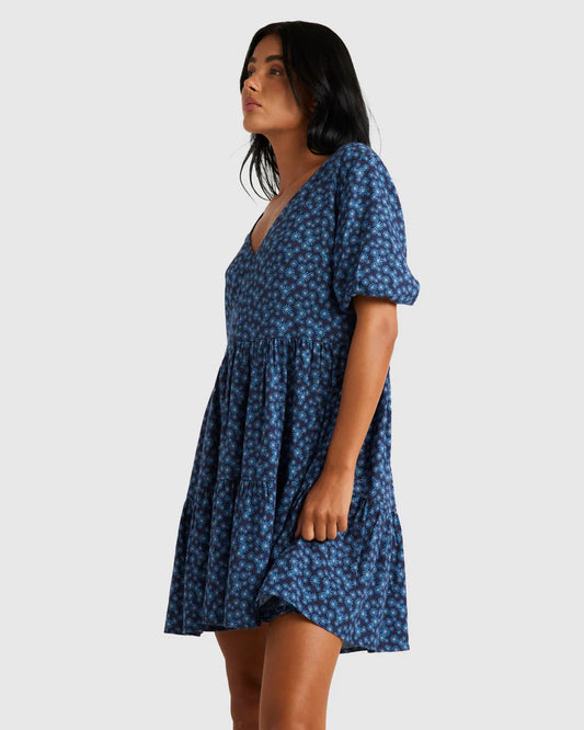 RVCA Cosmos Vienna Dress OUTER SPACE