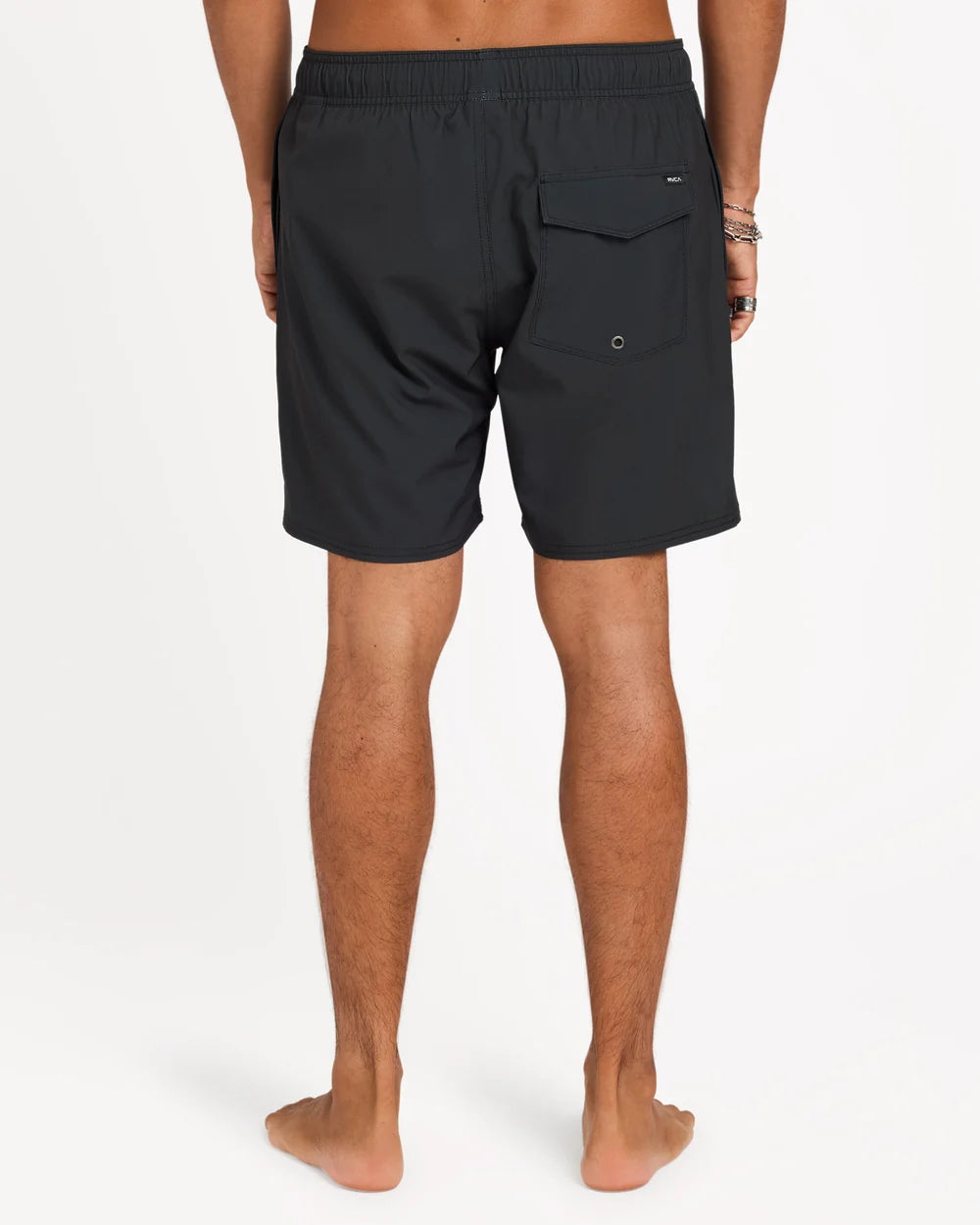 RVCA Traditional Eagle Elastic Pocket Short PIRATE BLACK