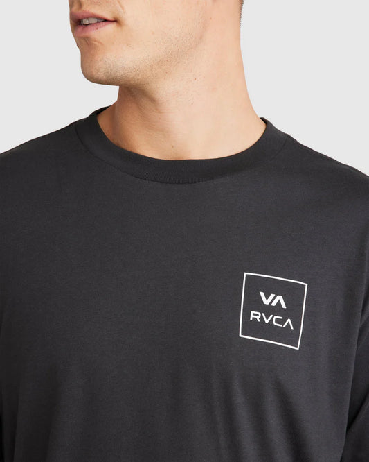 RVCA VA All The Ways LS Tee WASHED BLACK