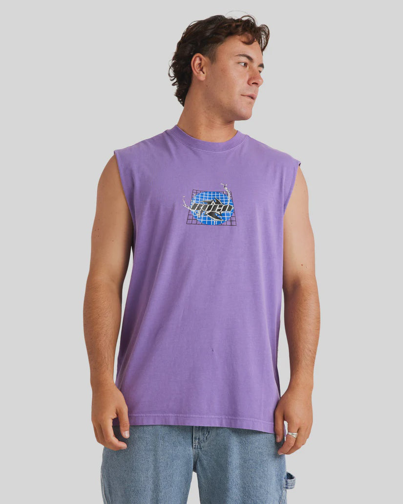 RVCA Niziolek Muscle PURPLE HEART