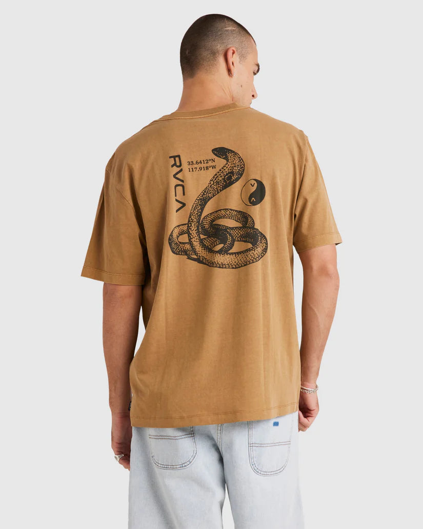 RVCA Viper VA SS Tee CAMEL