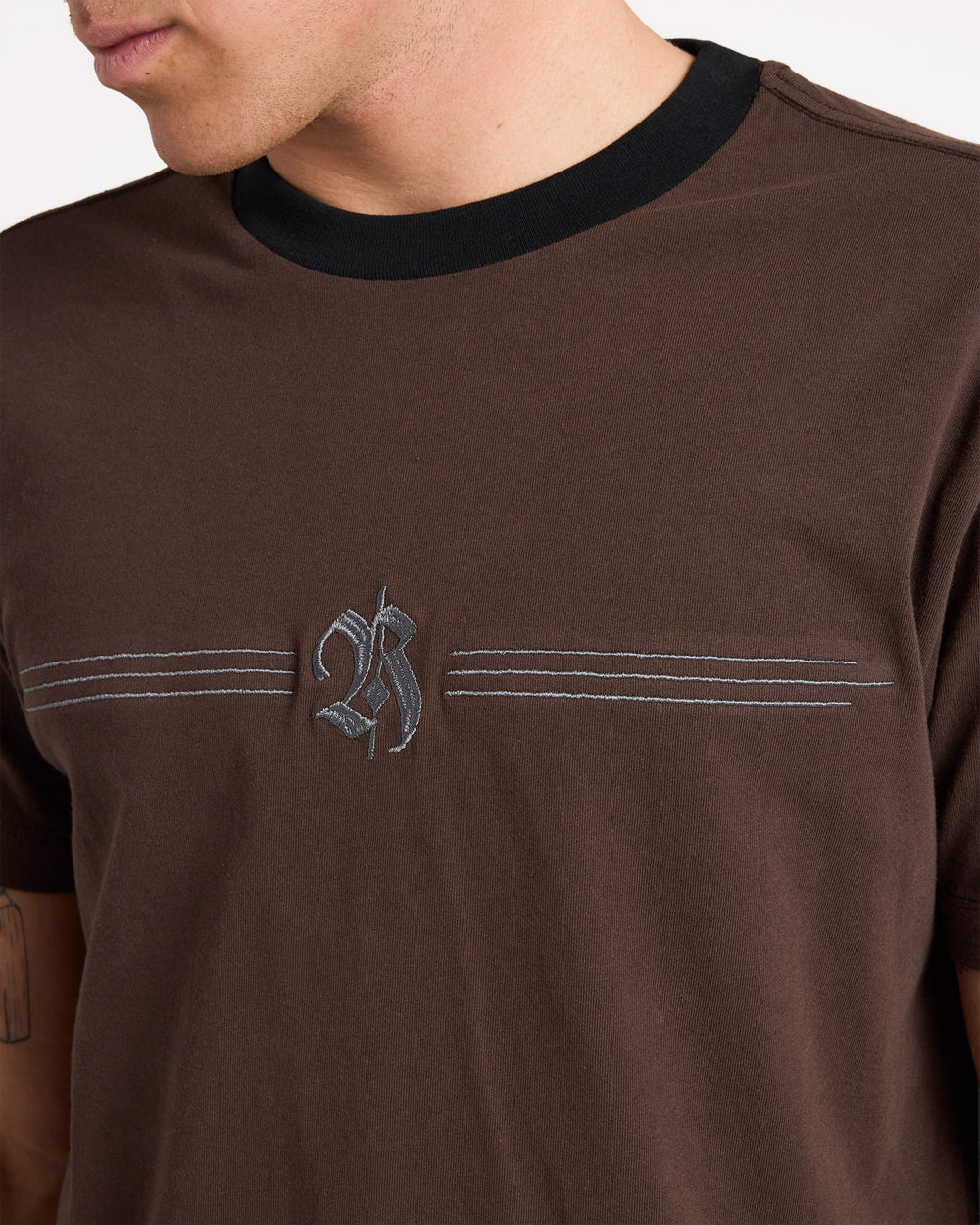 Rvca Speed SS Tee CHOCOLATE