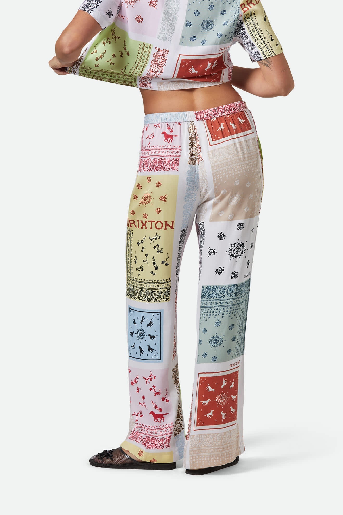 Brixton Silky Hudson Lounge Pant MULTI COLOR BANDANA